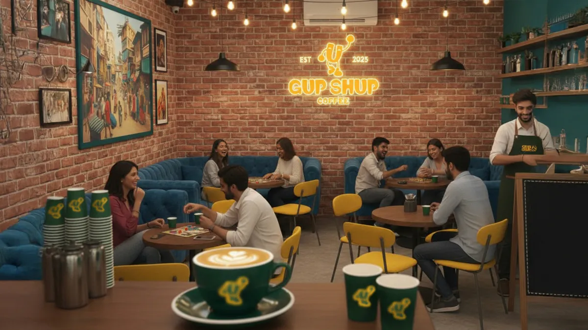 Gup Shup Outdoor Identity